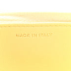 Lambskin Quilted Sweet Camellia Wallet on Chain WOC Yellow