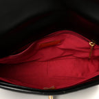 Lambskin Quilted Medium Chanel 19 Flap Black
