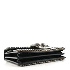 GG Supreme Monogram Crystal Small Dionysus Shoulder Bag Black