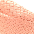 Lambskin Padded Intrecciato Mini Jodie Peachy