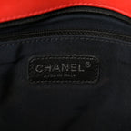 Calfskin Quilted Large Boy Flap Red