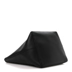 Grained Calfskin Park Tote Three Black