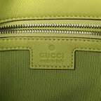 Calfskin Matelasse Medium GG Marmont Shoulder Bag Bright Green
