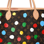 LV X YK Monogram Dots Neverfull MM