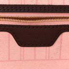 Damier Ebene Neo Neverfull MM Rose Ballerine