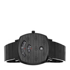 PVD Stainless Steel 38mm Grip Quartz Watch Black