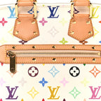 Monogram Multicolor Alma PM White