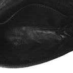Glazed Calfskin Quilted 2.55 Reissue Flap Belt Bag Clutch 85 34 Black