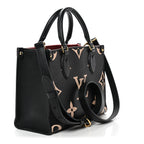 Empreinte Monogram Giant Onthego PM Black Beige