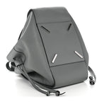 Grained Calfskin Medium Hammock Shoulder Bag Blue