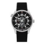 Stainless Steel Rubber 42mm Polaris Automatic Watch Grey Q9078640