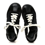 Nylon Suede Ballet Runner Sneakers 39 Black