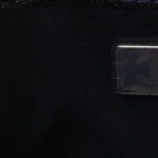 Metallic Caviar Quilted Mini Chanel 25 Handbag Dark Blue