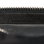 Suede Small Slouchy Banana Bag Black