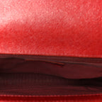 Caviar Quilted New Medium Boy Flap Dark Red