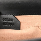 Guccissima Small Padlock Shoulder Bag Black