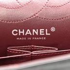Aged Calfskin Quilted 2.55 Reissue 226 Flap Black