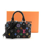 LV X TM Monogram Multicolor Nano Speedy Black