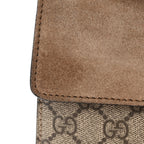 GG Supreme Monogram Small Dionysus Shoulder Bag Taupe