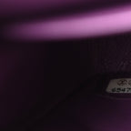 Caviar Quilted Medium Double Flap Purple