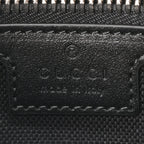 Soft GG Supreme Monogram Web Belt Bag Black Grey