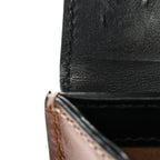 GG Supreme Monogram Calfskin Small Padlock Shoulder Bag Beige Black Cuir