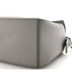 Calfskin Small Puzzle Bag Pearl Grey