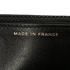 Caviar Quilted Boy Wallet On Chain WOC Black