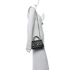 Caviar Quilted Extra Mini Coco Handle Flap Black
