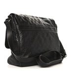 Guccissima Medium Flap Messenger Bag Chocolate