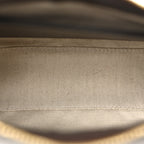 GG Supreme Monogram Textured Dollar Calfskin Web Small Ophidia GG Handbag Beige Ebony New Acero