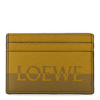 Grained Calfskin Signature Plain Card Holder