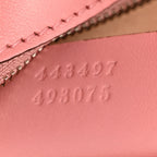 Calfskin Matelasse Small GG Marmont Shoulder Bag Wild Rose