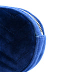 Velvet Matelasse GG Marmont Belt Bag 85 34 Cobalt Blue