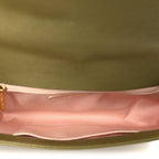 Caviar Quilted New Medium Boy Flap Khaki