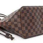 Damier Ebene Neo Neverfull MM Rose Ballerine