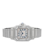 Stainless Steel 24mm Santos de Cartier Galbee Quartz Watch