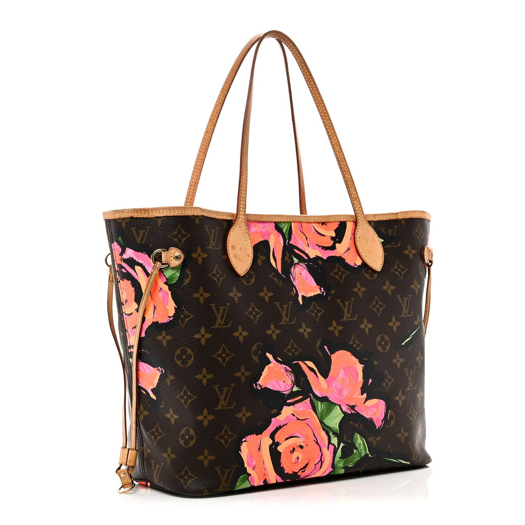 Monogram Roses Neverfull MM