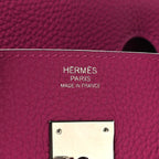 Togo Birkin 30 Rose Pourpre