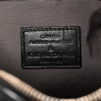 Calfskin Embossed Mini Cube Speedy Black