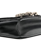 Velvet Super Mini Dionysus Shoulder Bag Black