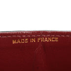 Lambskin Medium Double Flap Black