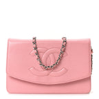 Caviar Timeless CC Wallet on Chain WOC Pink