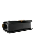 Caviar Quilted Medium Boy Flap Black