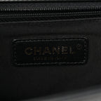 Calfskin Quilted New Medium Boy Flap Black
