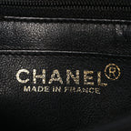 Caviar Quilted Mini Square Flap Black
