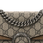 GG Supreme Monogram Mini Dionysus Shoulder Bag Taupe