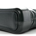 Aged Calfskin Quilted Small Gabrielle Hobo Dark Green