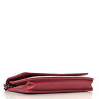 Calfskin Quilted Boy Wallet On Chain WOC Pink