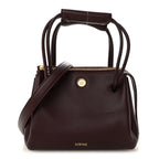 Supple Calfskin Small Madrid Bag Dark Burgundy
